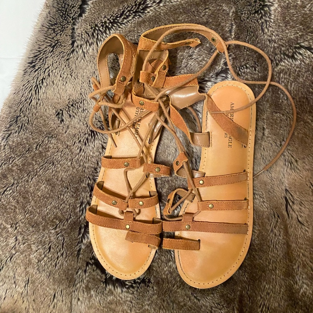 American Eagle gladiator sandals